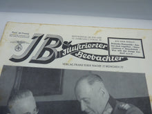 Load image into Gallery viewer, JB Juustrierter Beobachter NSDAP Magazine Original WW2 German - 18th May 1939
