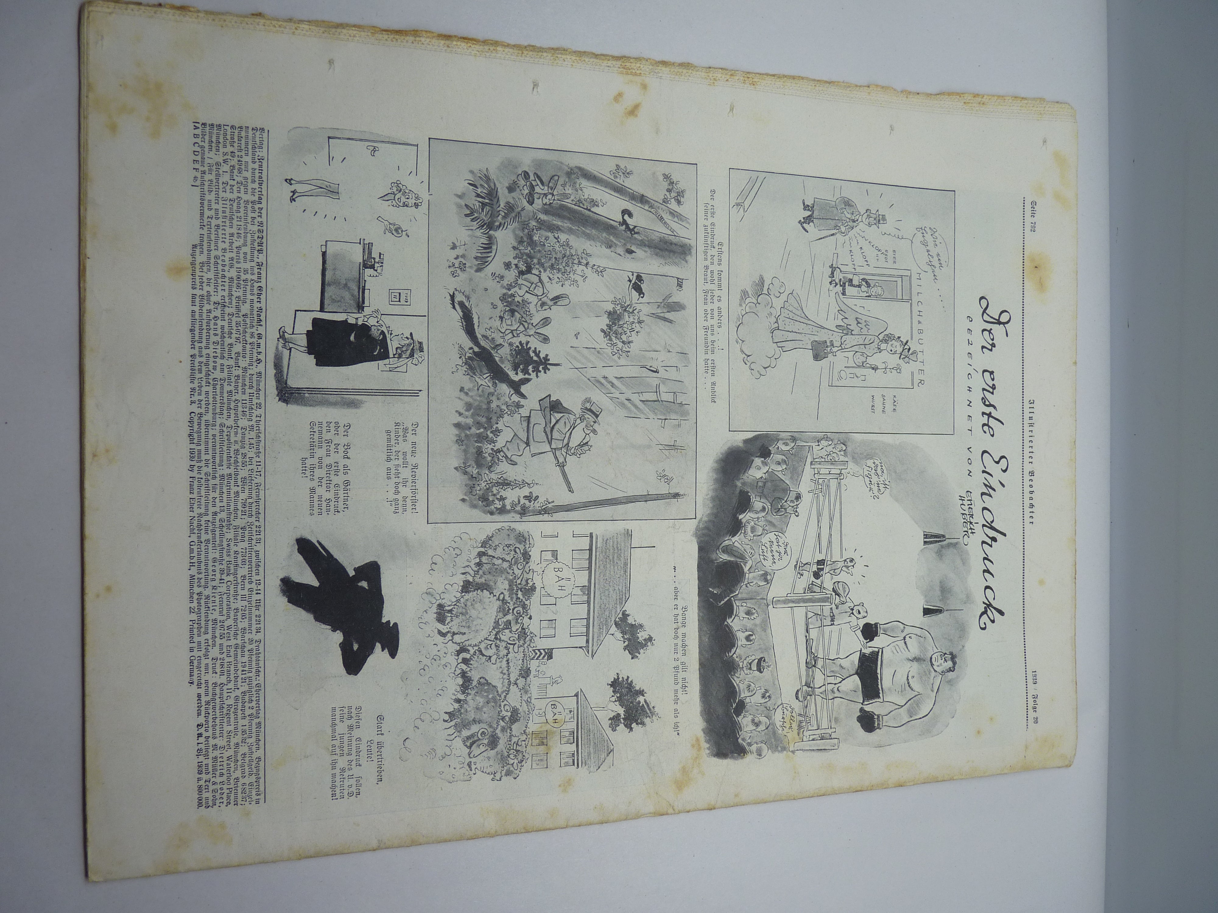 JB Juustrierter Beobachter NSDAP Magazine Original WW2 German - 18th May 1939 - The Militaria Shop