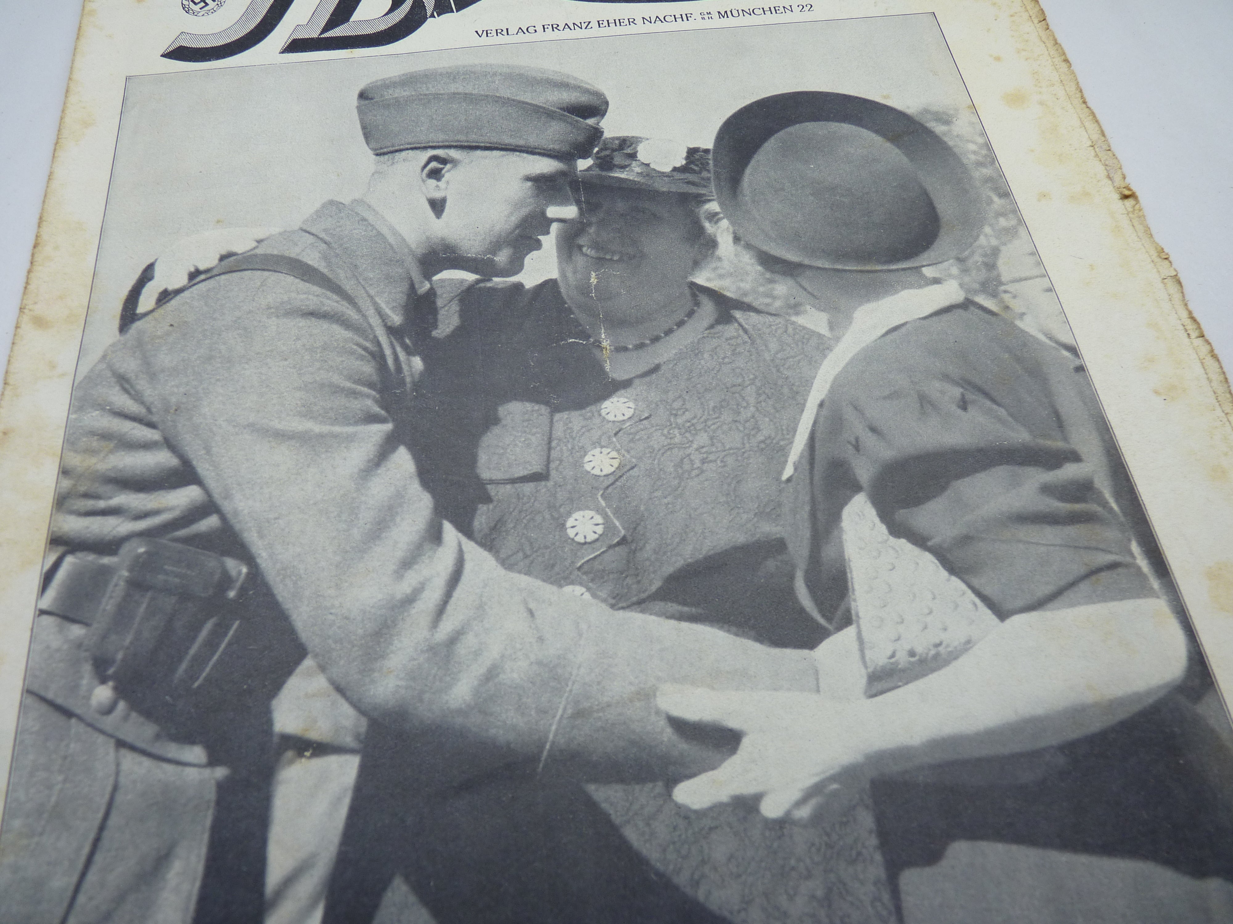 JB Juustrierter Beobachter NSDAP Magazine Original WW2 German - 8th June 1939 - The Militaria Shop