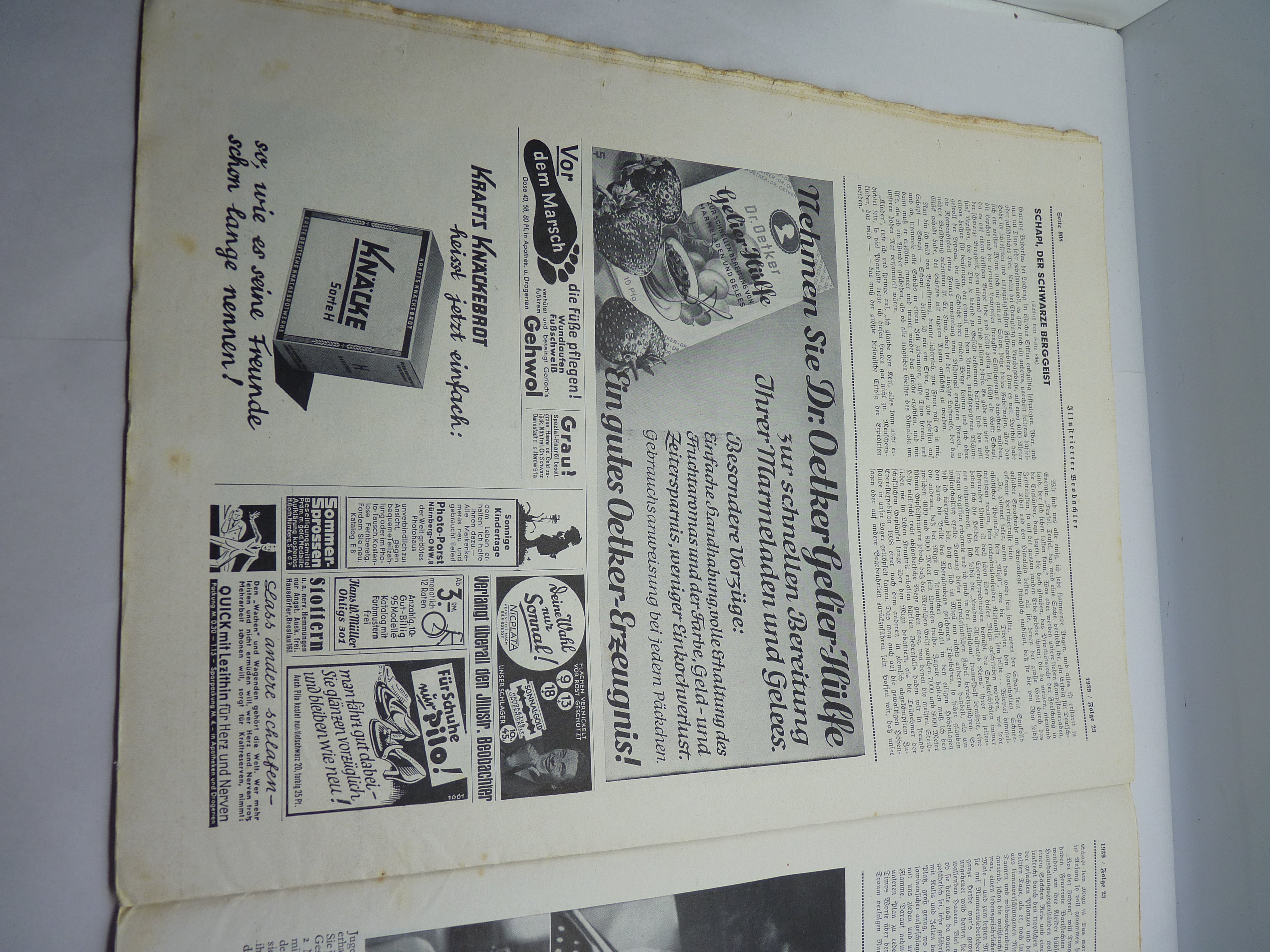 JB Juustrierter Beobachter NSDAP Magazine Original WW2 German - 8th June 1939 - The Militaria Shop