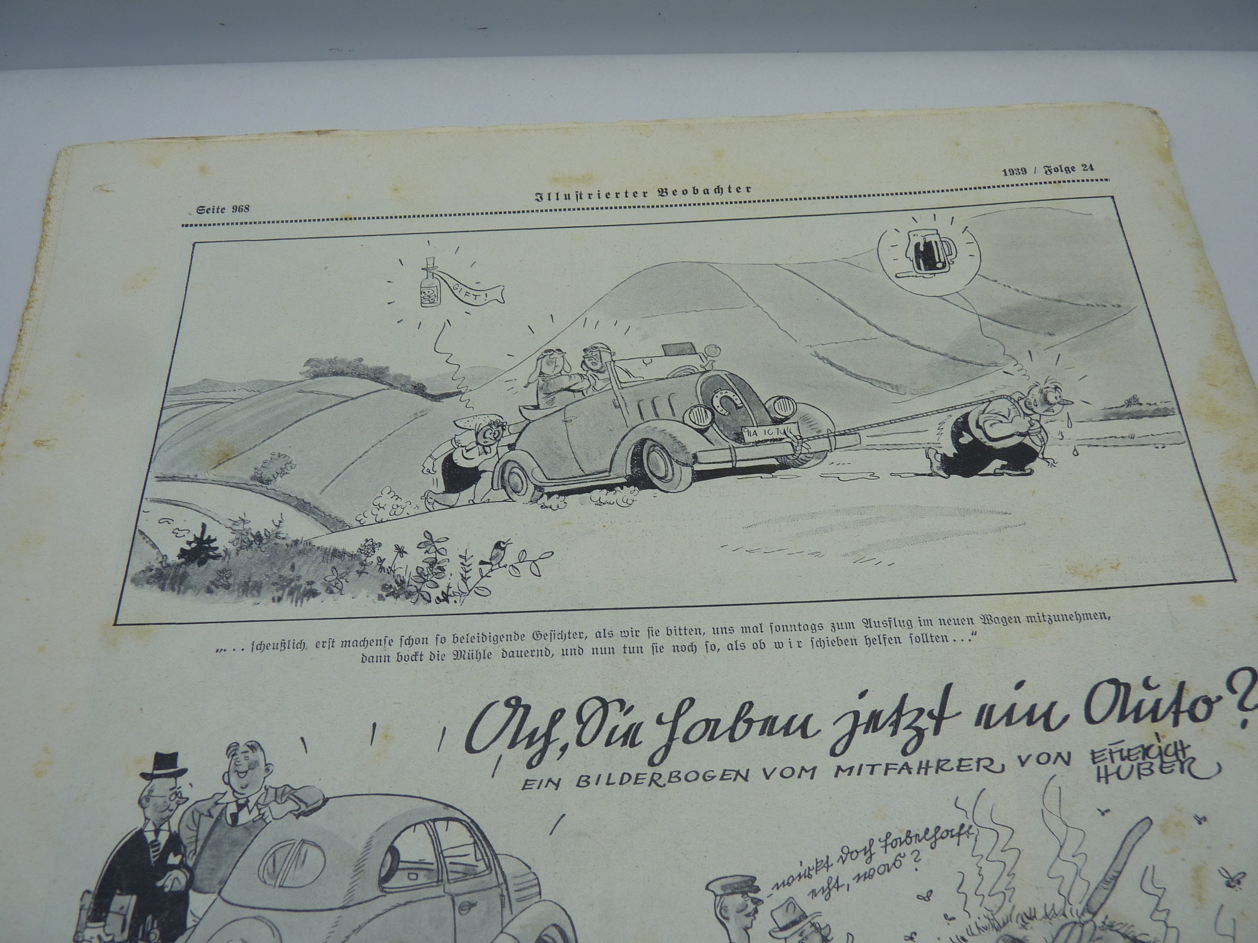 JB Juustrierter Beobachter NSDAP Magazine Original WW2 German - 15th June 1939 - The Militaria Shop