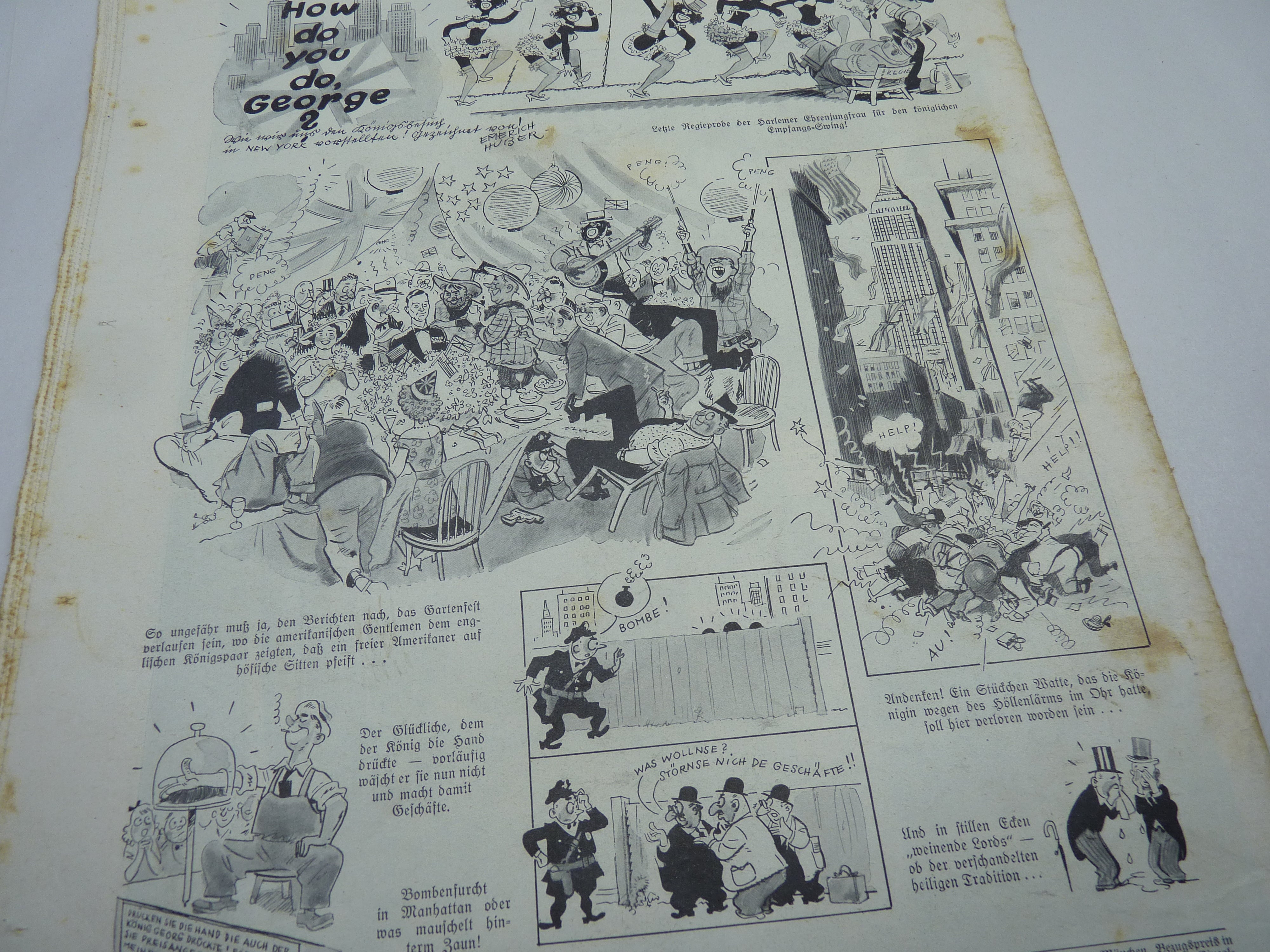 JB Juustrierter Beobachter NSDAP Magazine Original WW2 German - 22nd June 1939 - The Militaria Shop