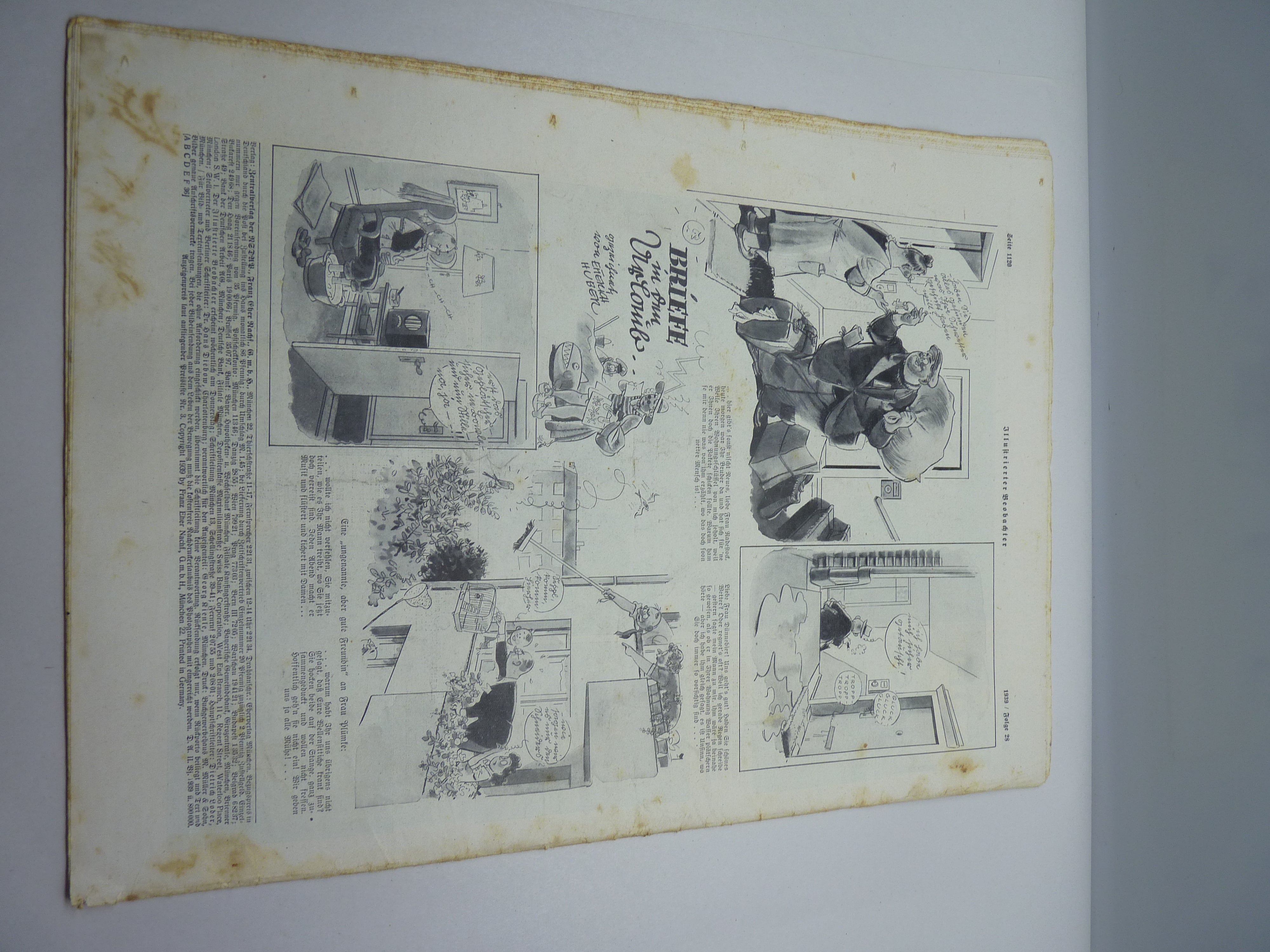 JB Juustrierter Beobachter NSDAP Magazine Original WW2 German - 13th July 1939 - The Militaria Shop