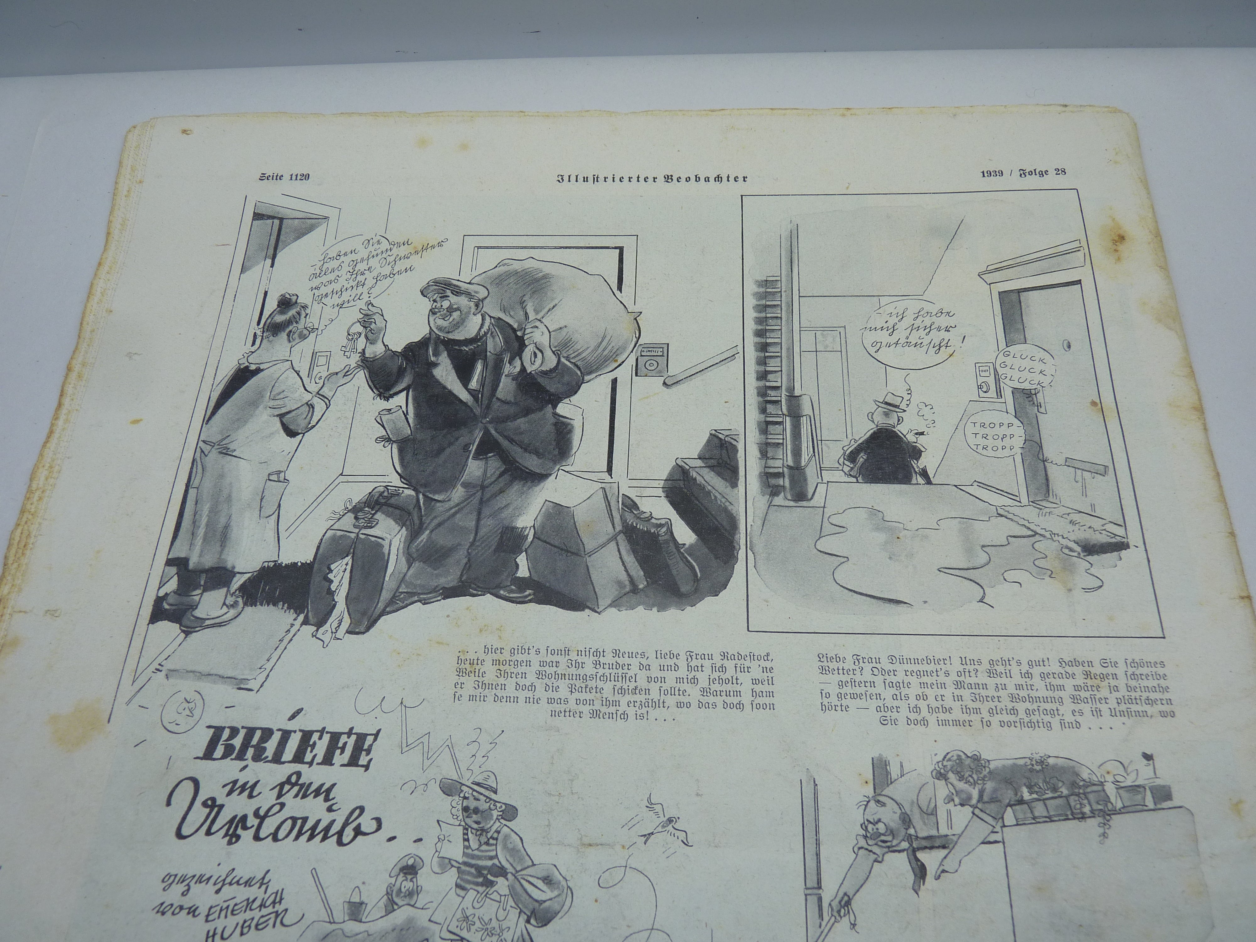 JB Juustrierter Beobachter NSDAP Magazine Original WW2 German - 13th July 1939 - The Militaria Shop