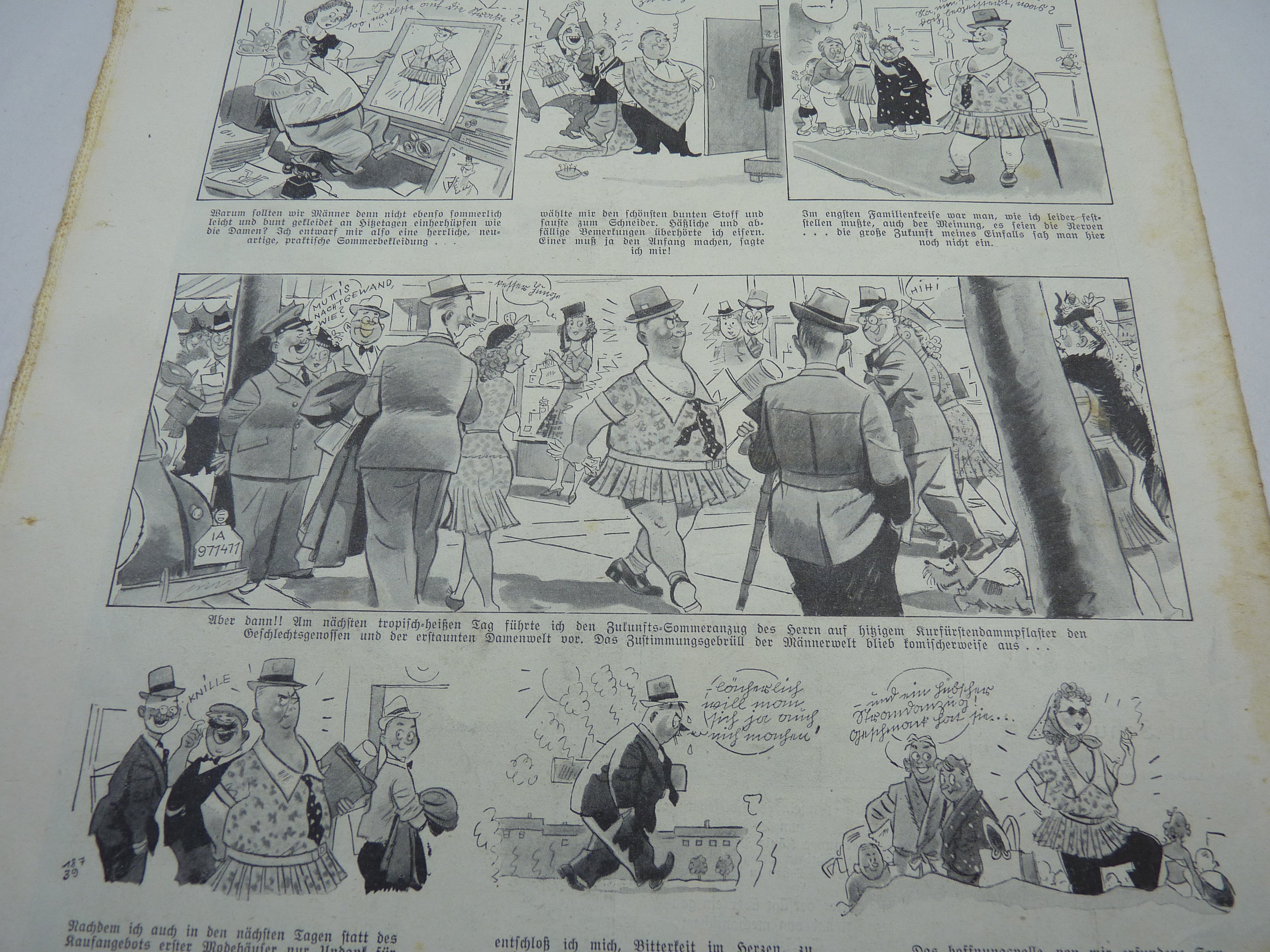 JB Juustrierter Beobachter NSDAP Magazine Original WW2 German - 27th July 1939 - The Militaria Shop