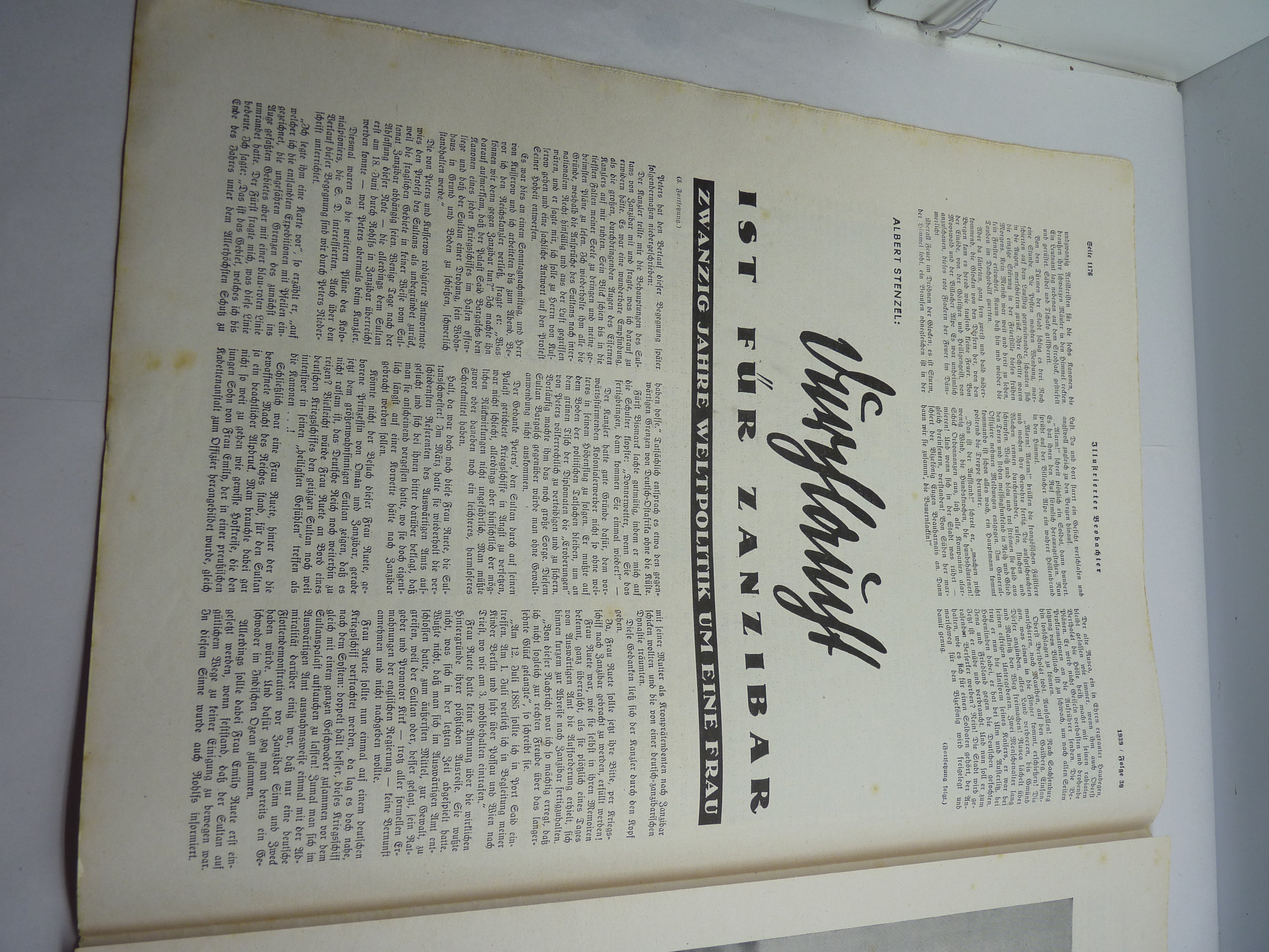 JB Juustrierter Beobachter NSDAP Magazine Original WW2 German - 27th July 1939 - The Militaria Shop