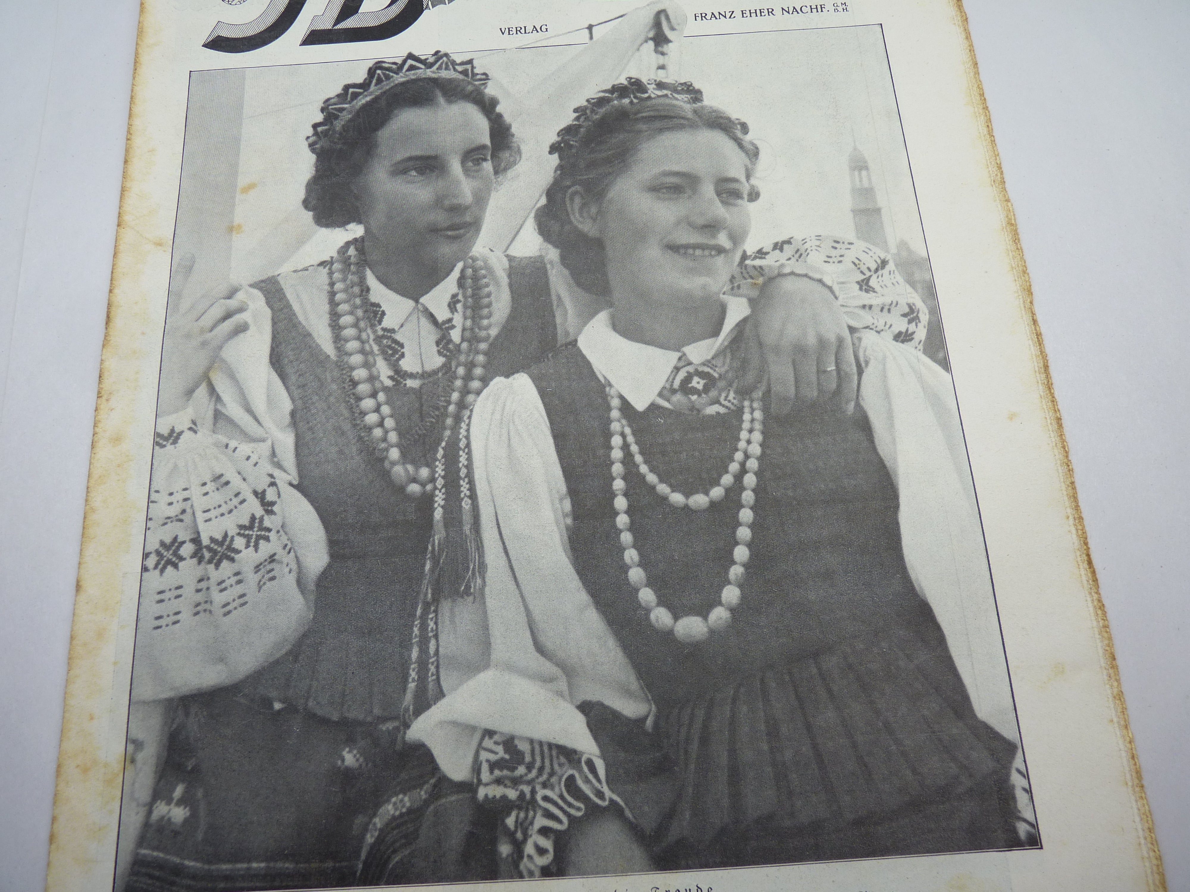 JB Juustrierter Beobachter NSDAP Magazine Original WW2 German - 3rd August 1939 - The Militaria Shop