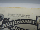 JB Juustrierter Beobachter NSDAP Magazine Original WW2 German - 17th August 1939 - The Militaria Shop