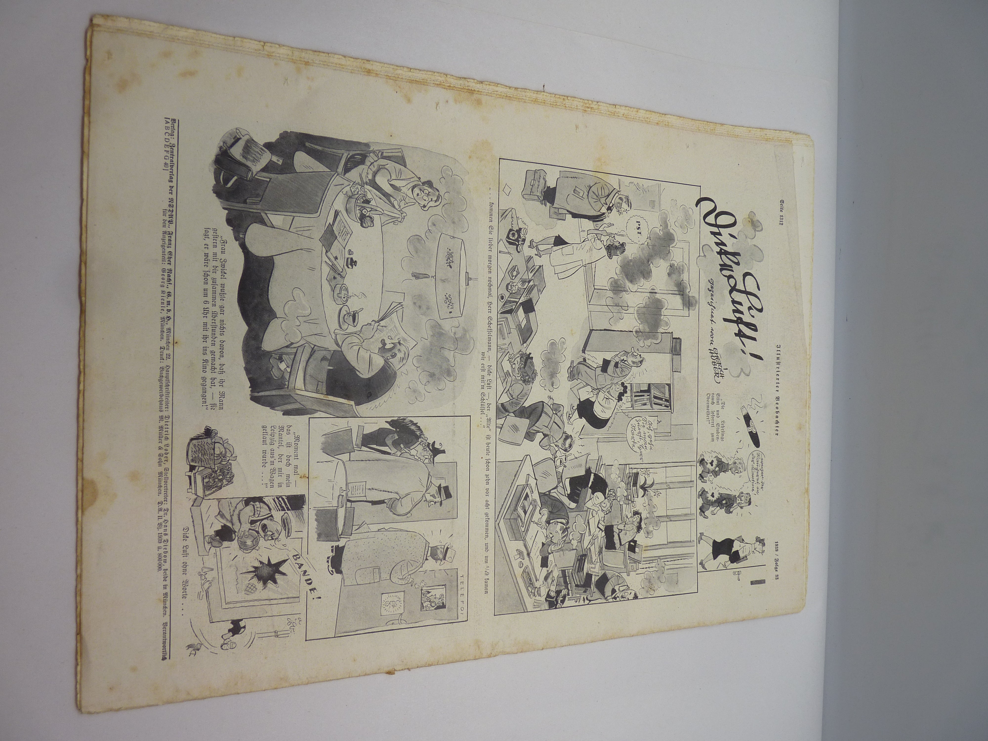 JB Juustrierter Beobachter NSDAP Magazine Original WW2 German - 17th August 1939 - The Militaria Shop