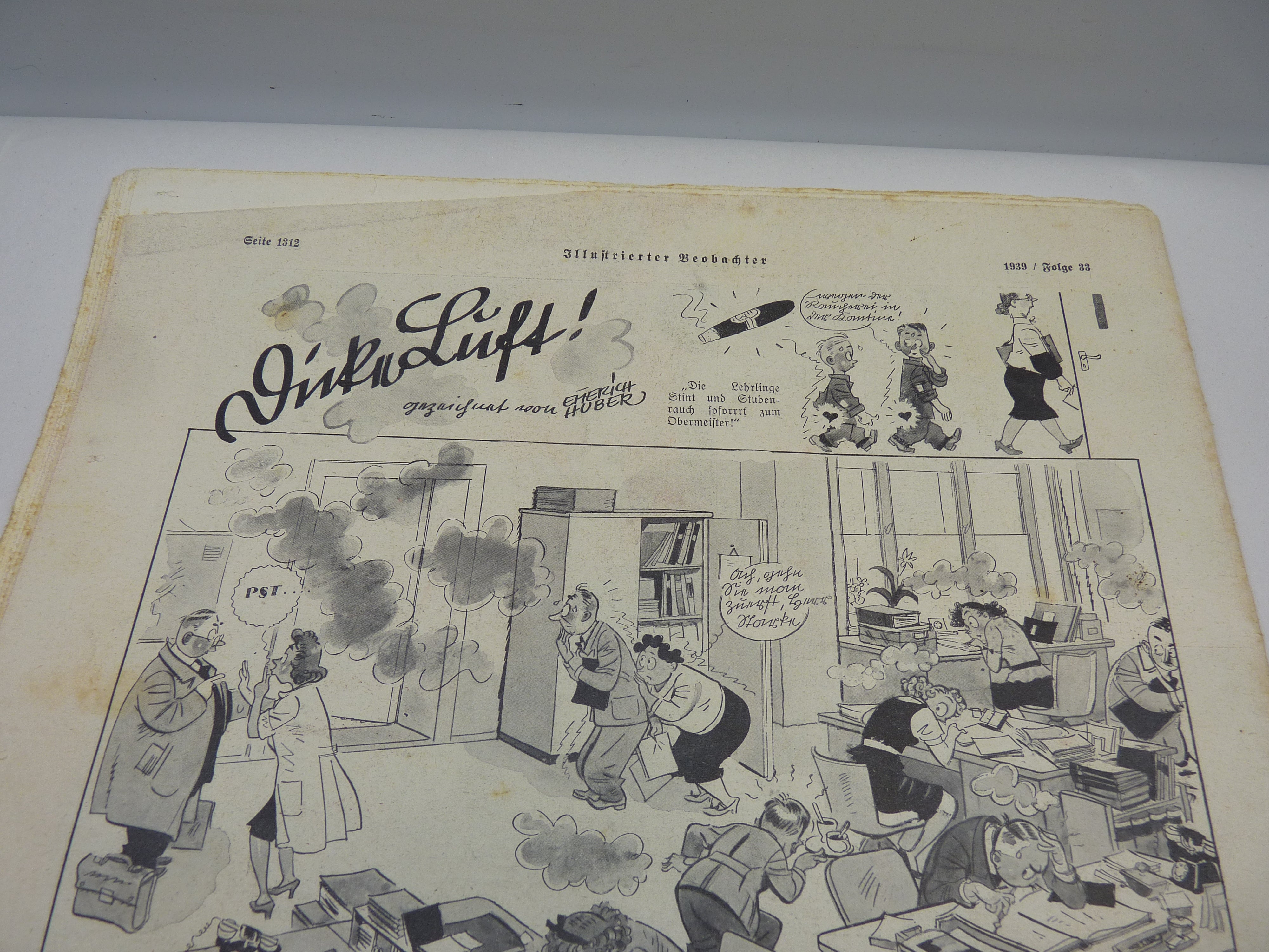 JB Juustrierter Beobachter NSDAP Magazine Original WW2 German - 17th August 1939 - The Militaria Shop