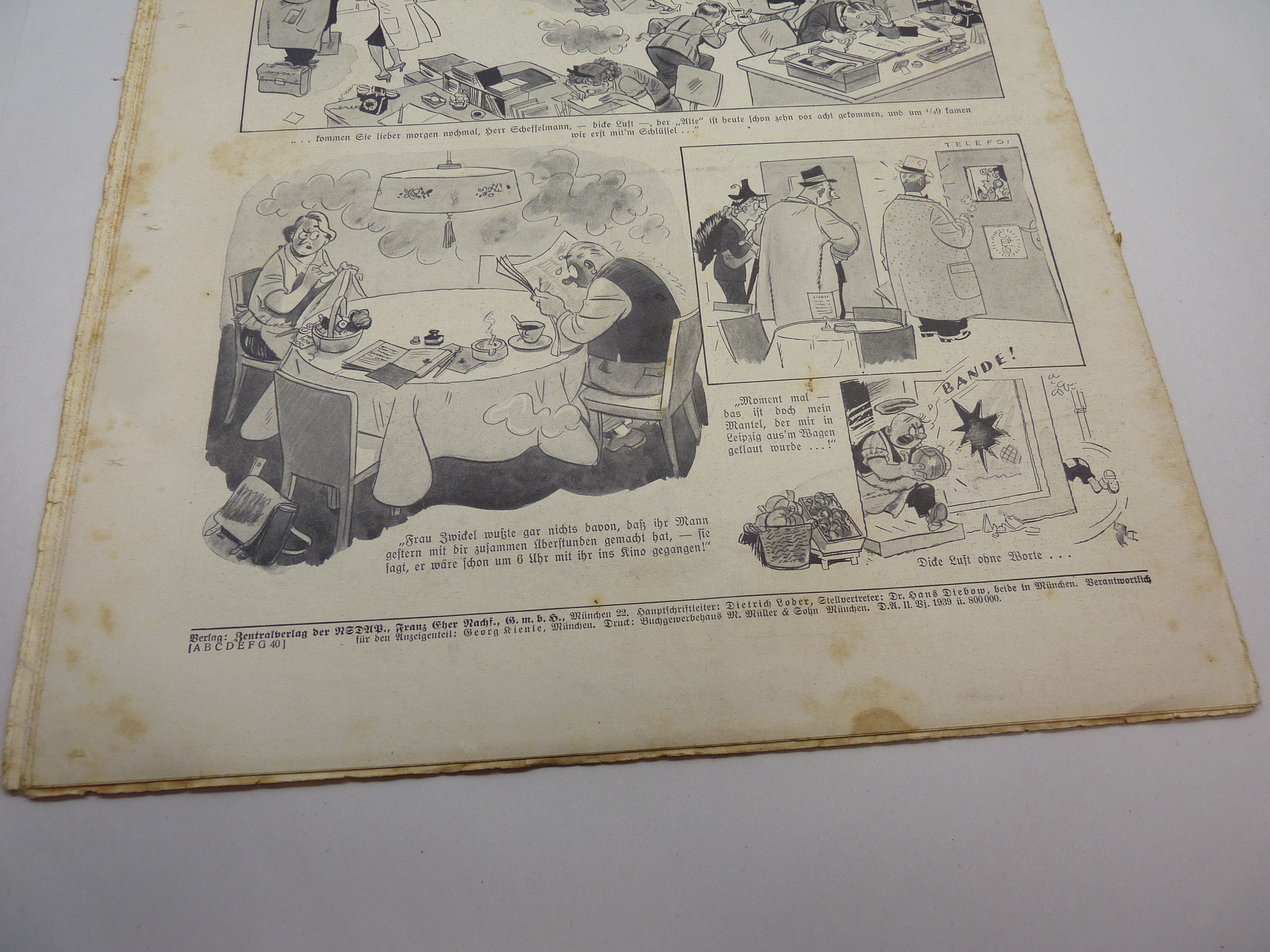 JB Juustrierter Beobachter NSDAP Magazine Original WW2 German - 17th August 1939 - The Militaria Shop