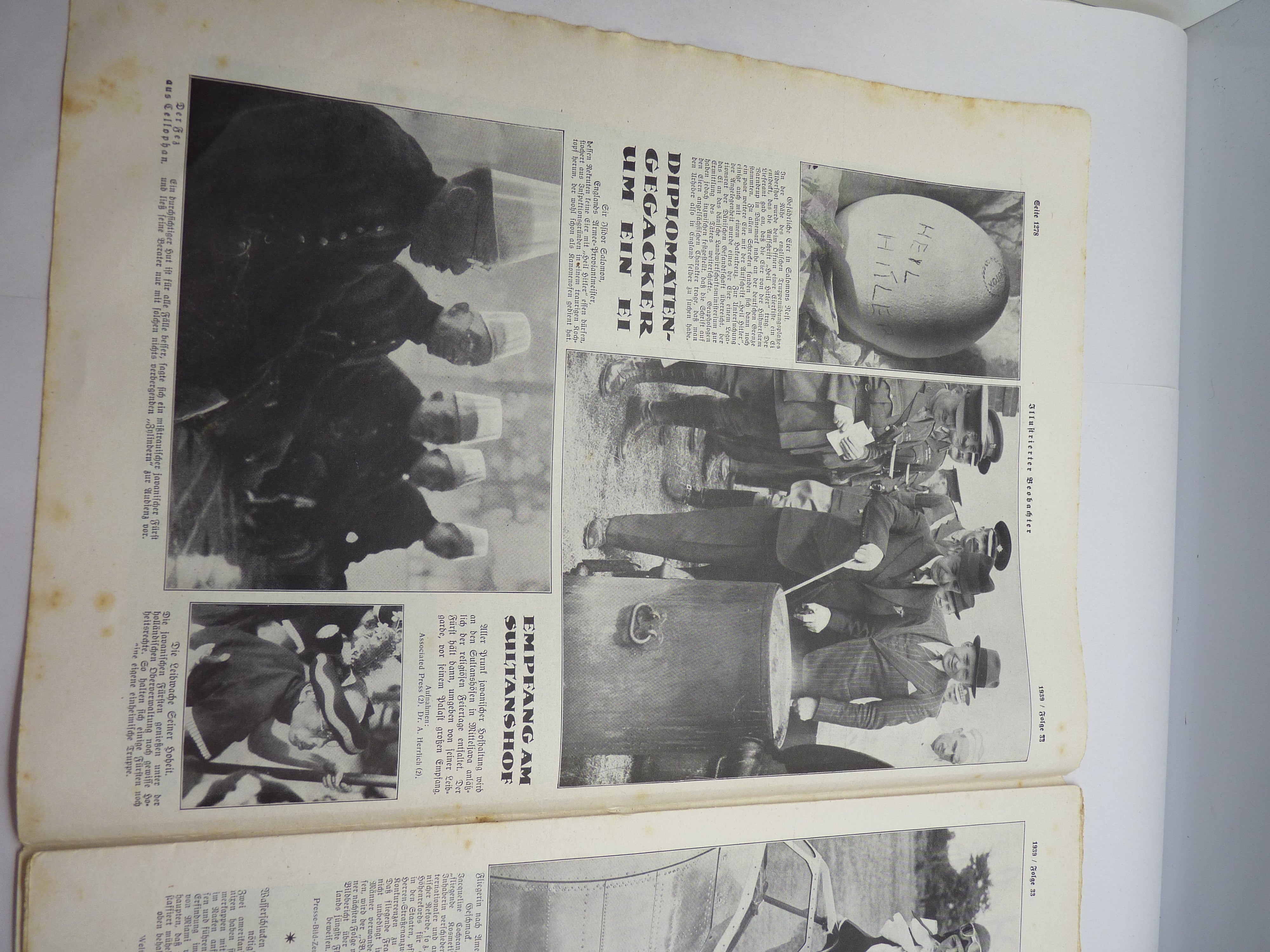 JB Juustrierter Beobachter NSDAP Magazine Original WW2 German - 17th August 1939 - The Militaria Shop