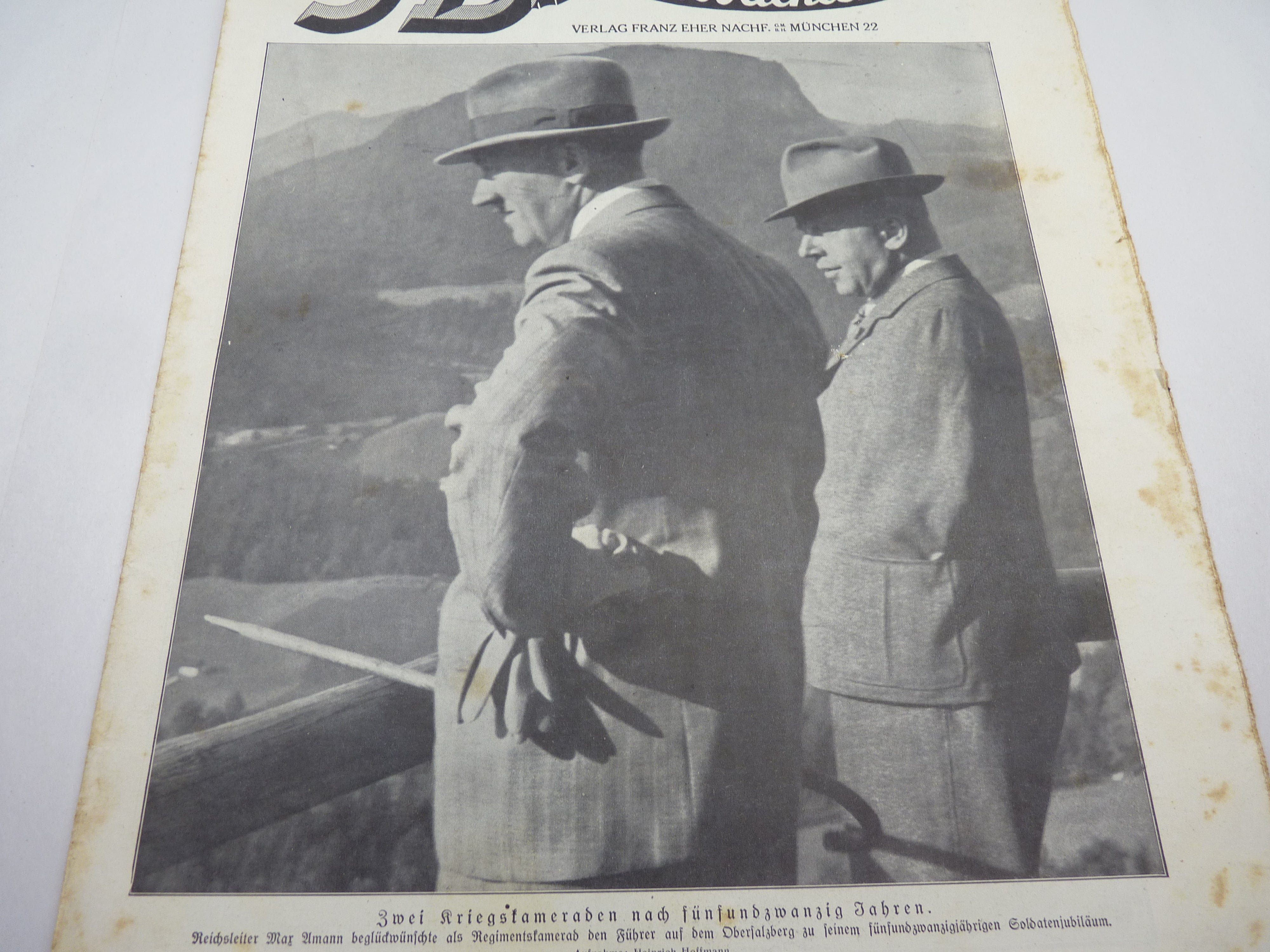 JB Juustrierter Beobachter NSDAP Magazine Original WW2 German - 24th August 1939 - The Militaria Shop
