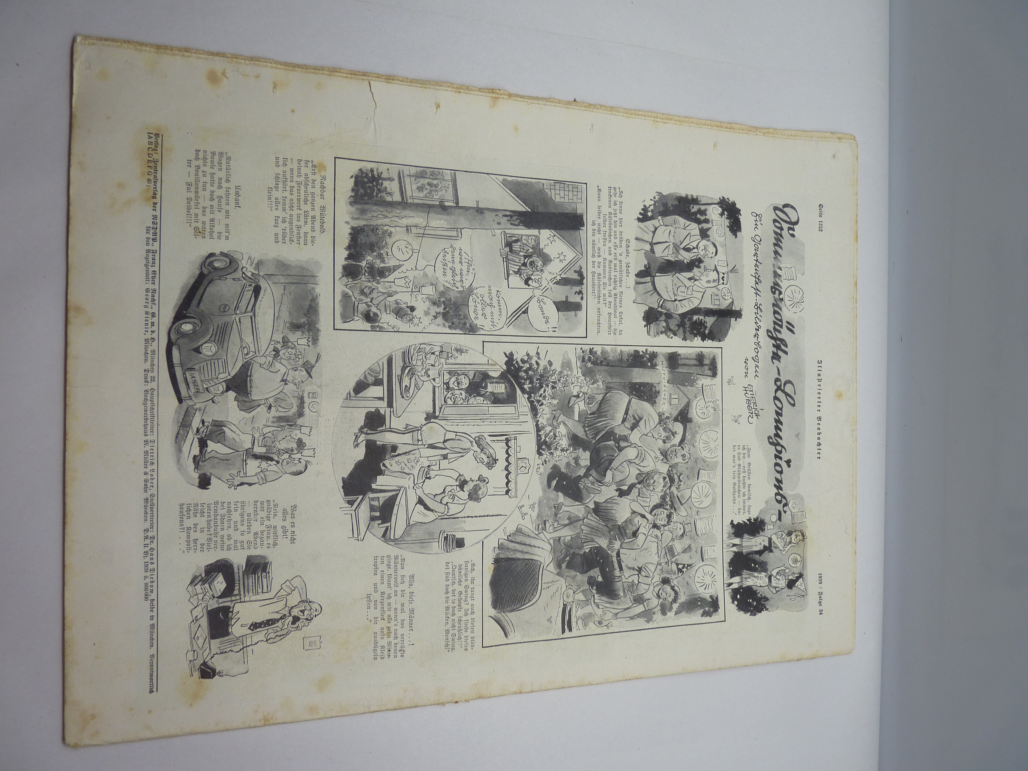 JB Juustrierter Beobachter NSDAP Magazine Original WW2 German - 24th August 1939 - The Militaria Shop