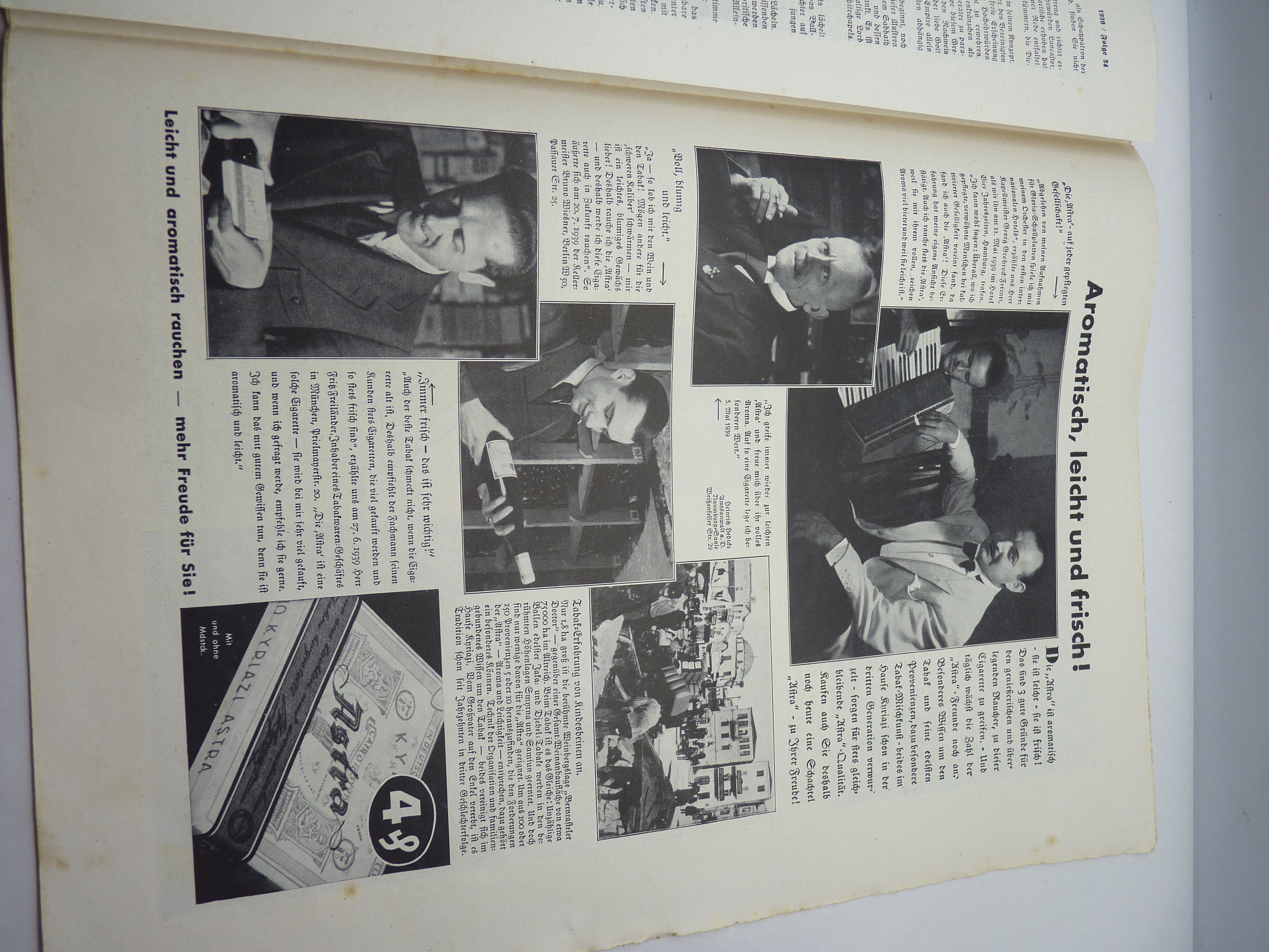JB Juustrierter Beobachter NSDAP Magazine Original WW2 German - 24th August 1939 - The Militaria Shop