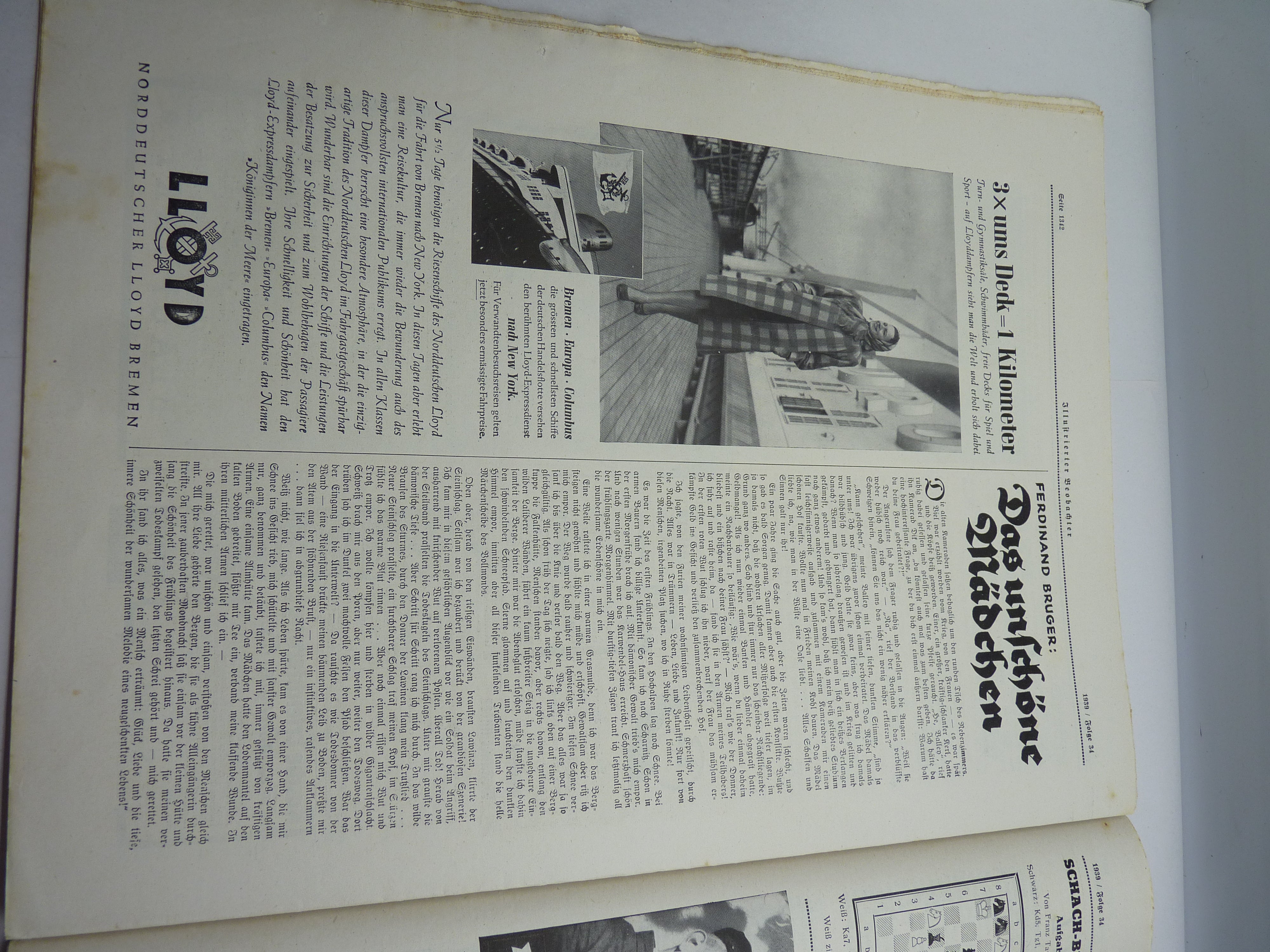 JB Juustrierter Beobachter NSDAP Magazine Original WW2 German - 24th August 1939 - The Militaria Shop