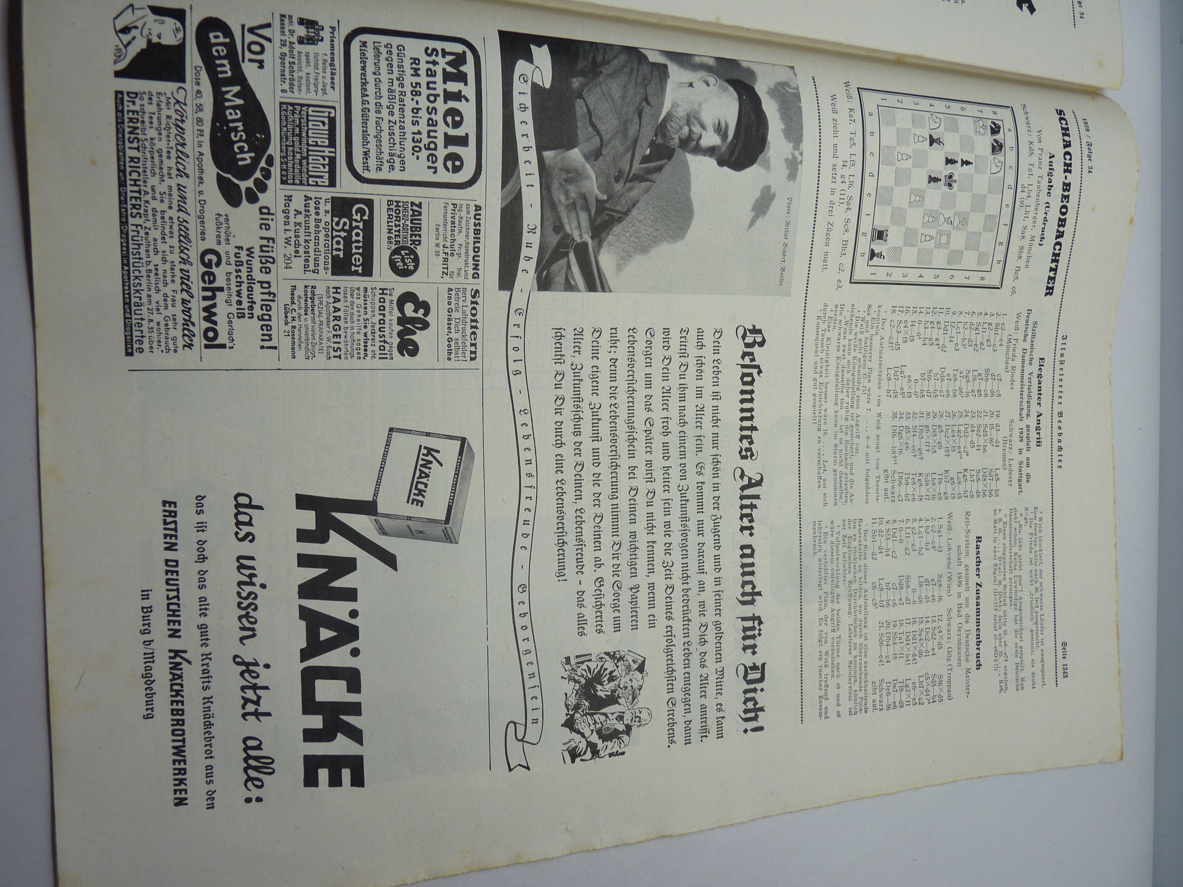 JB Juustrierter Beobachter NSDAP Magazine Original WW2 German - 24th August 1939 - The Militaria Shop