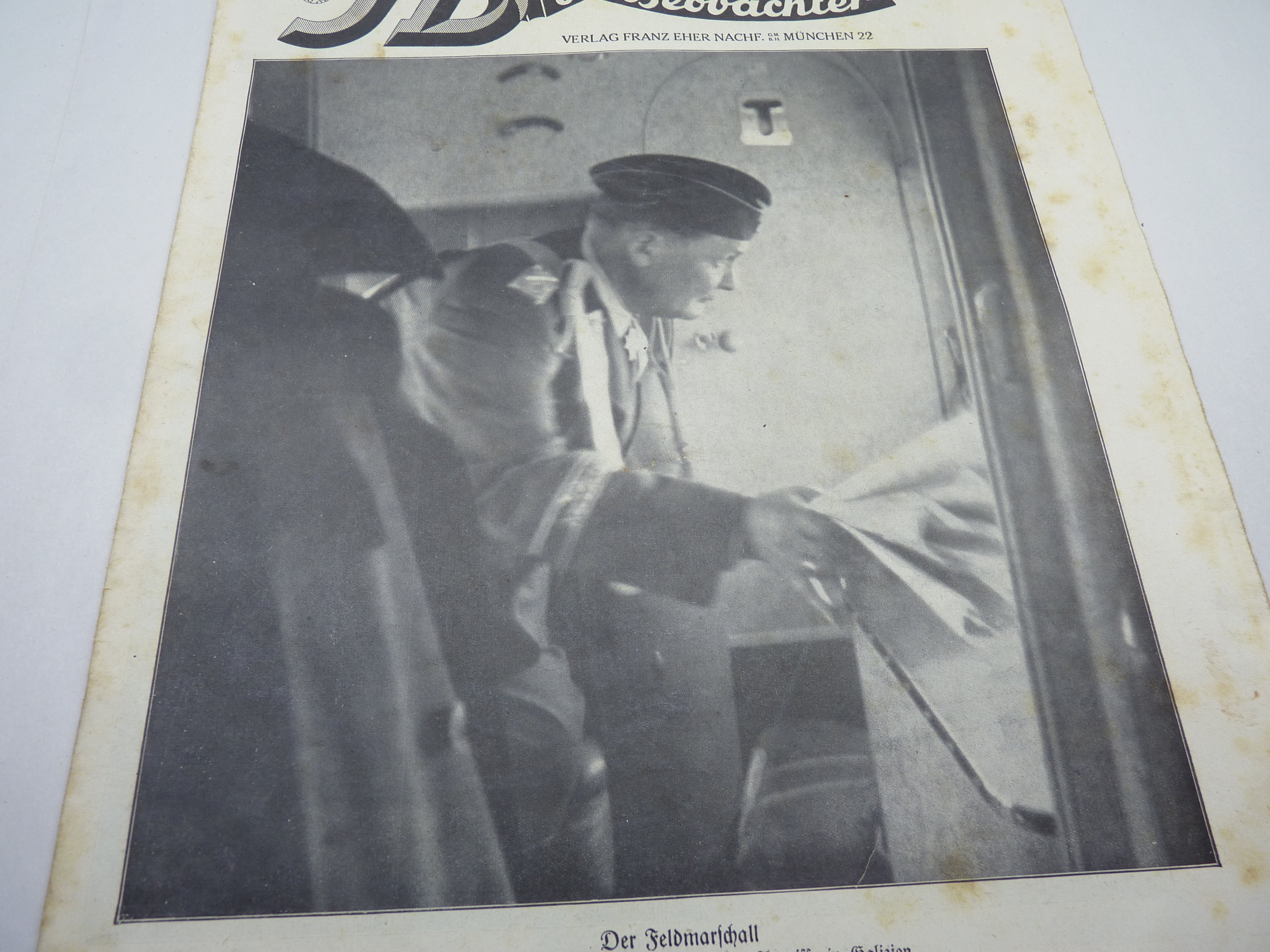 JB Juustrierter Beobachter NSDAP Magazine Original WW2 German - 21st September 1939 - The Militaria Shop