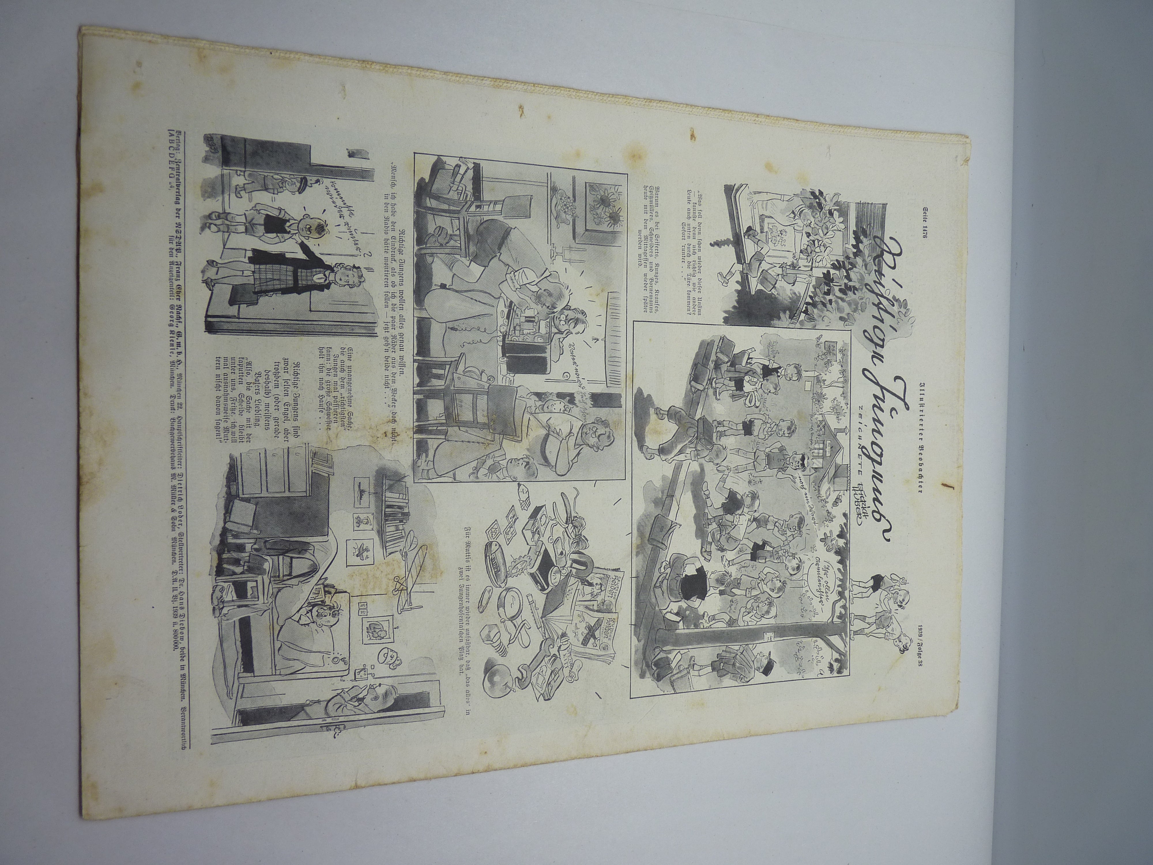 JB Juustrierter Beobachter NSDAP Magazine Original WW2 German - 21st September 1939 - The Militaria Shop