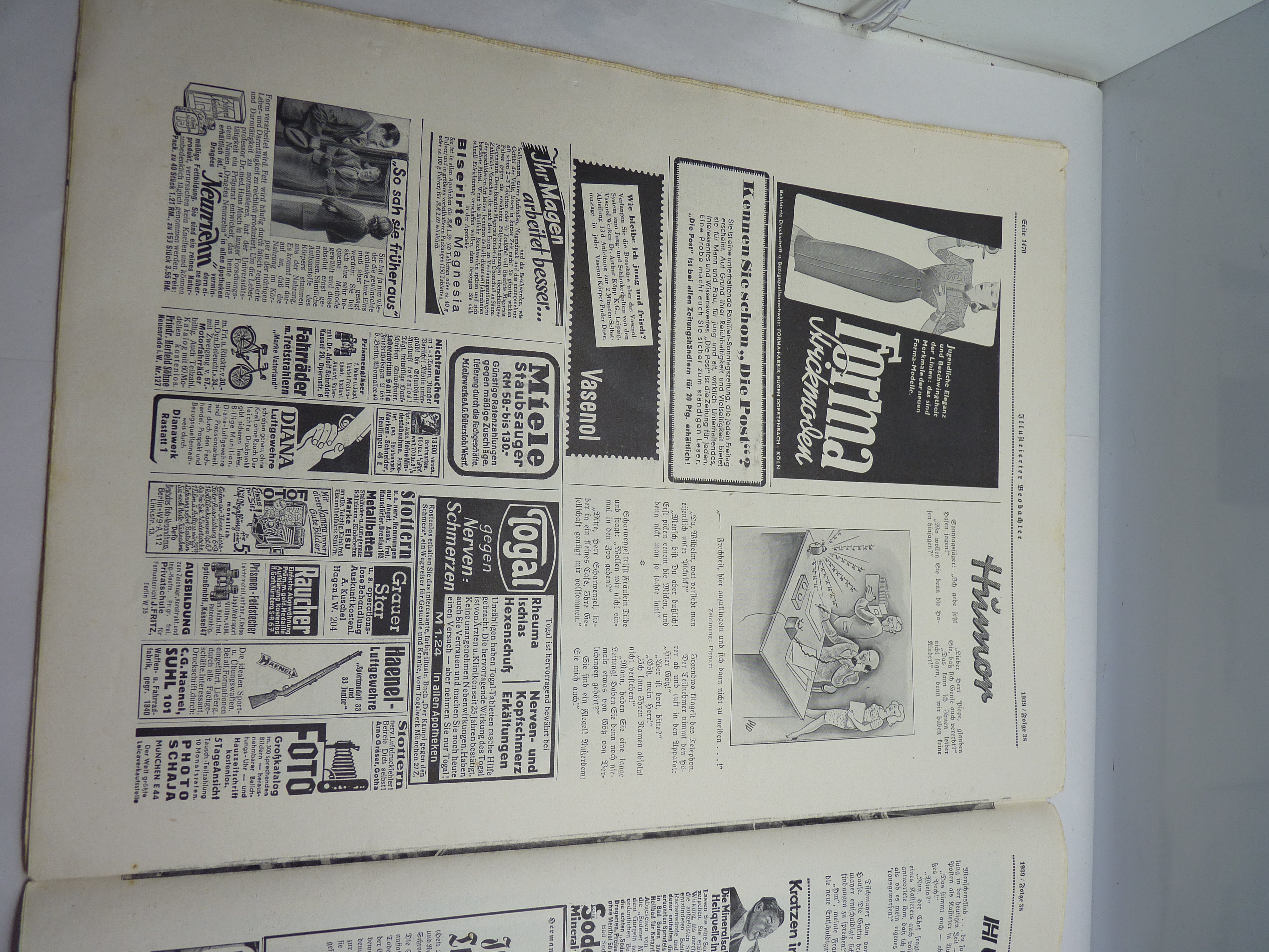 JB Juustrierter Beobachter NSDAP Magazine Original WW2 German - 21st September 1939 - The Militaria Shop