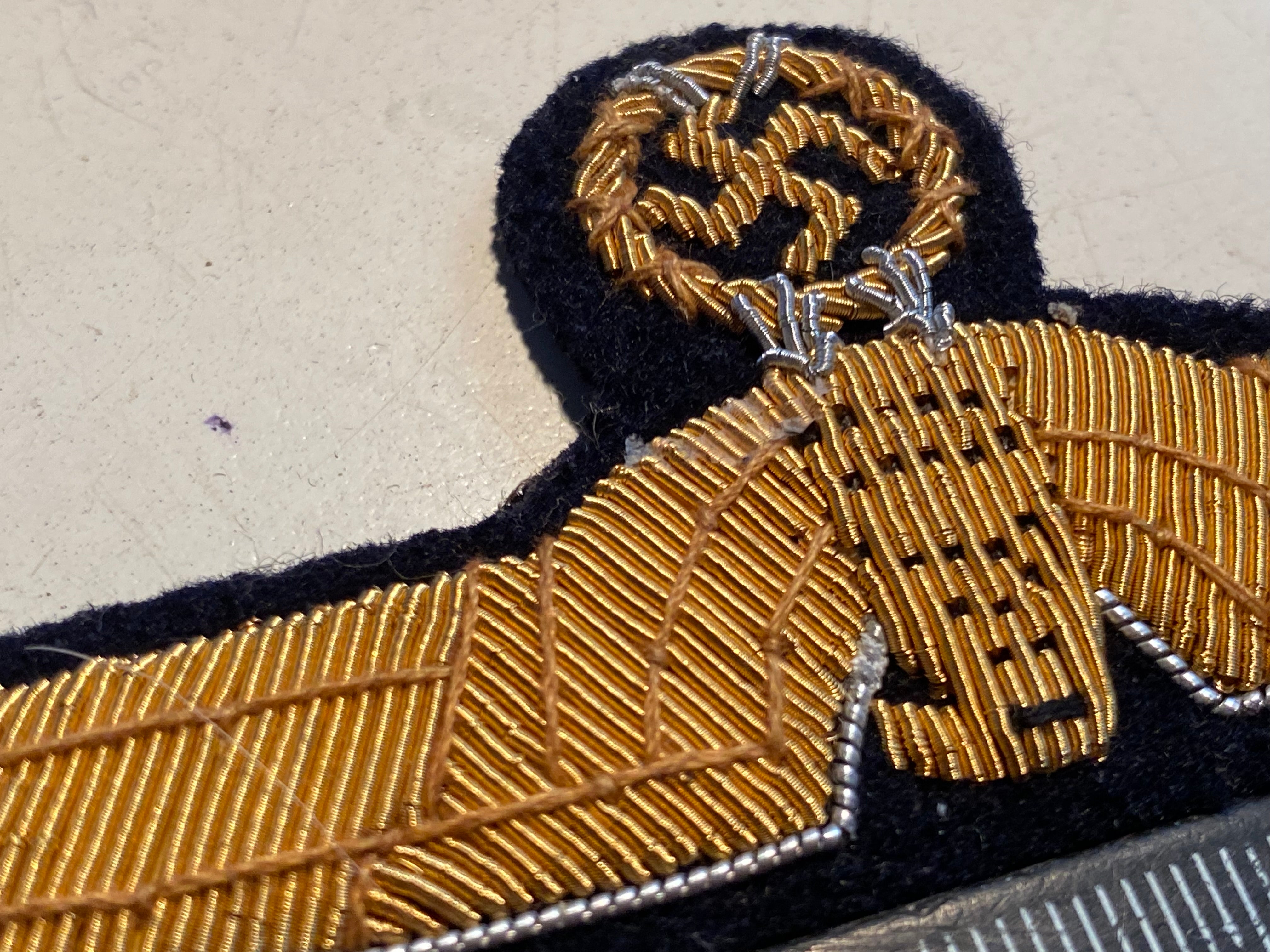 A good reproduction WW2 German Kriegsmarine Officer's Tunic Eagle. - The Militaria Shop