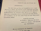 A WW2 German Document Dated 1934. Interesting Original Paper with Stamp - The Militaria Shop