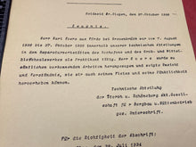 Load image into Gallery viewer, A WW2 German Document Dated 1934. Interesting Original Paper with Stamp - The Militaria Shop
