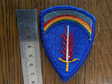 Load image into Gallery viewer, A WW2 / post war US Army Division cloth patch / shoulder badge.
