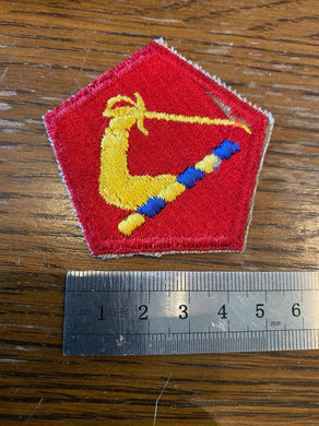 A WW2 / post war US Army Division cloth patch / shoulder badge. - The Militaria Shop