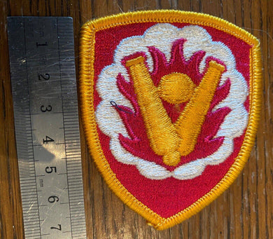 A WW2 / post war US Army Division cloth patch / shoulder badge. - The Militaria Shop