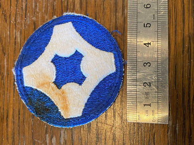 A WW2 / post war US Army Division cloth patch / shoulder badge. - The Militaria Shop