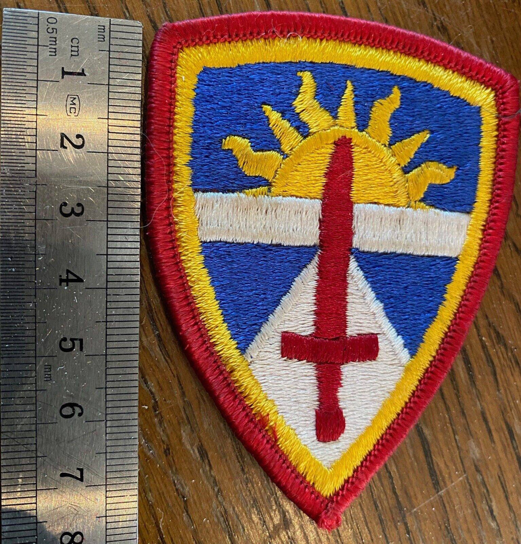 A WW2 / post war US Army Division cloth patch / shoulder badge. - The Militaria Shop