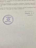 An Interesting NSADP Letter with Impressive Stamp - The Militaria Shop