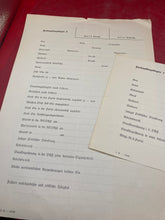 Load image into Gallery viewer, An Interesting Pair of NSADP Forms. - The Militaria Shop
