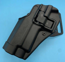 Load image into Gallery viewer, Black BLACKHAWK Pistol Holster Belt Mount Left Hand - Sig 220 / 226 / 228 / 229 - The Militaria Shop
