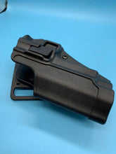 Load image into Gallery viewer, Black BLACKHAWK Pistol Holster Belt Mount Left Hand - Sig 220 / 226 / 228 / 229 - The Militaria Shop
