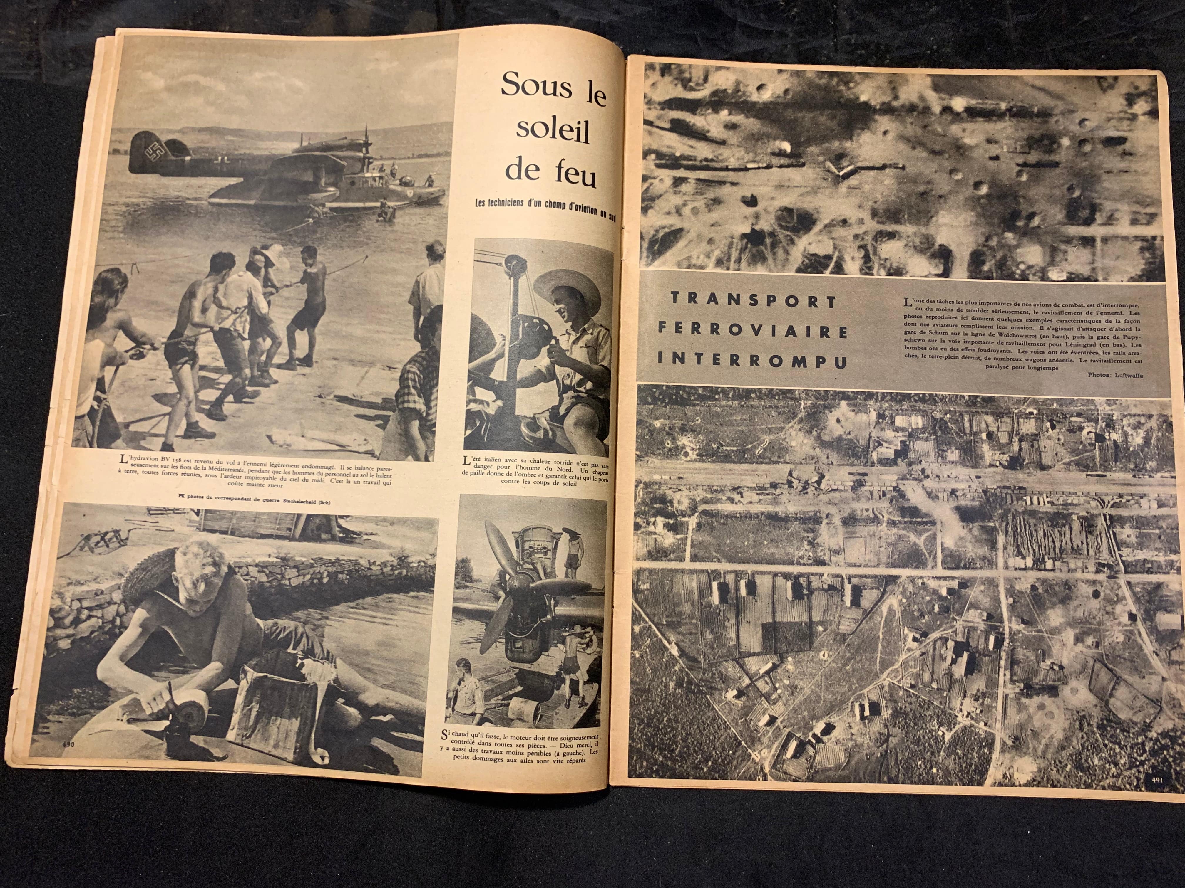 Der Adler Magazine Original WW2 German - 10th October 1943 - #76 - The Militaria Shop