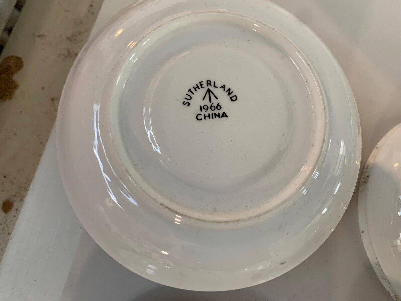 Genuine British Army Officers Mess Porcelain Coffee / Tea Saucer - The Militaria Shop