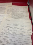 Group of WW2 German Technical School Letters - With Good Stamp. - The Militaria Shop