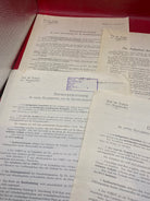 Group of WW2 German Technical School Letters - With Good Stamp. - The Militaria Shop