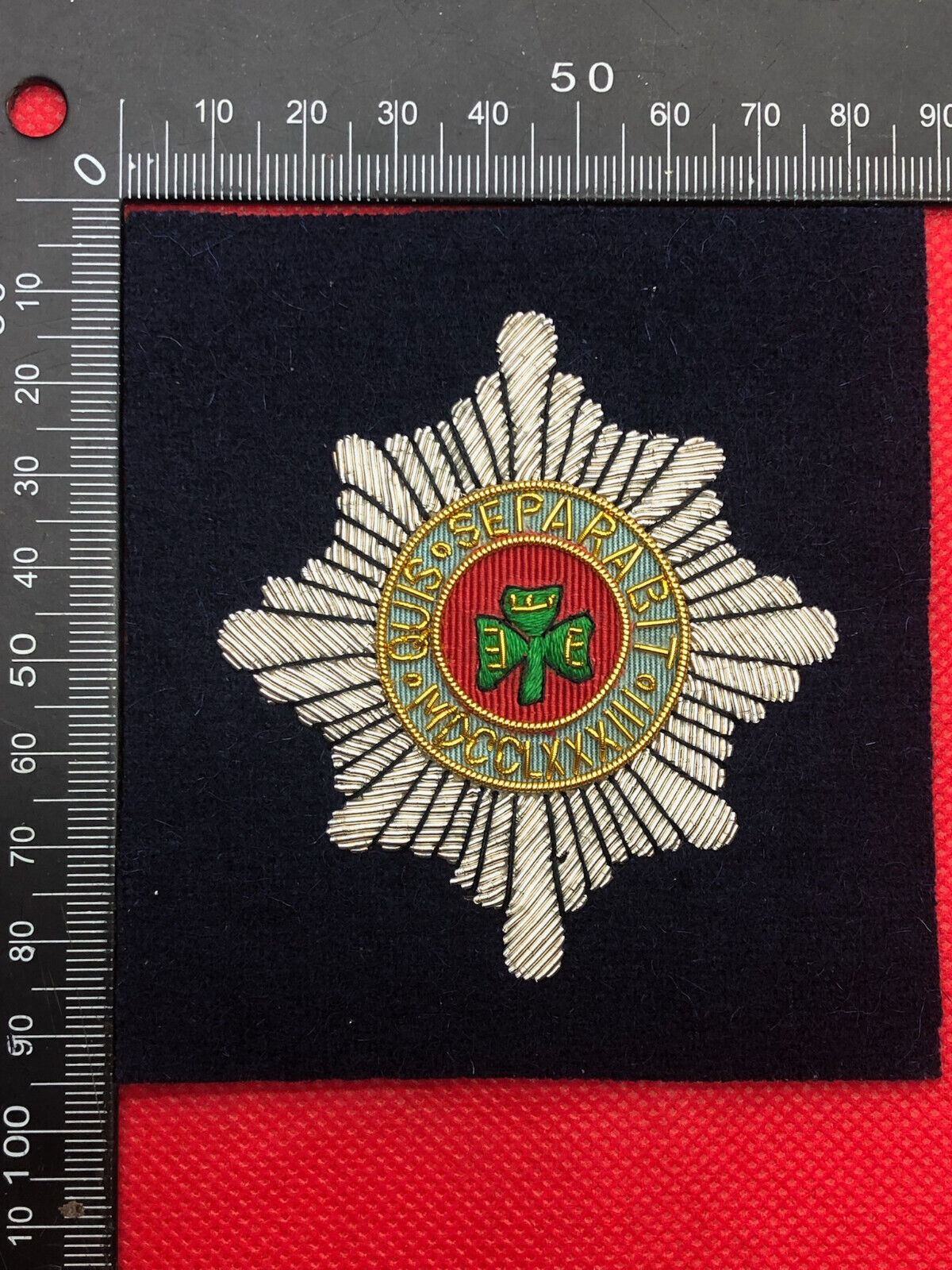 British Army Bullion Embroidered Blazer Badge - Irish Guards - The Militaria Shop