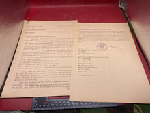Load image into Gallery viewer, Interesting 2 Page 1935 Dated NSADP Letter with Large Stamp. - The Militaria Shop
