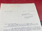 Interesting WW2 German Letter - 1934 Dated With Stamp. - The Militaria Shop