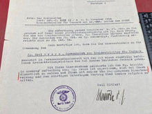 Load image into Gallery viewer, Interesting WW2 German Letter - 1934 Dated With Stamp. - The Militaria Shop
