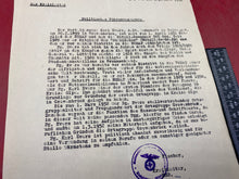 Load image into Gallery viewer, Interesting WW2 German paper and letter dated 1934. - The Militaria Shop
