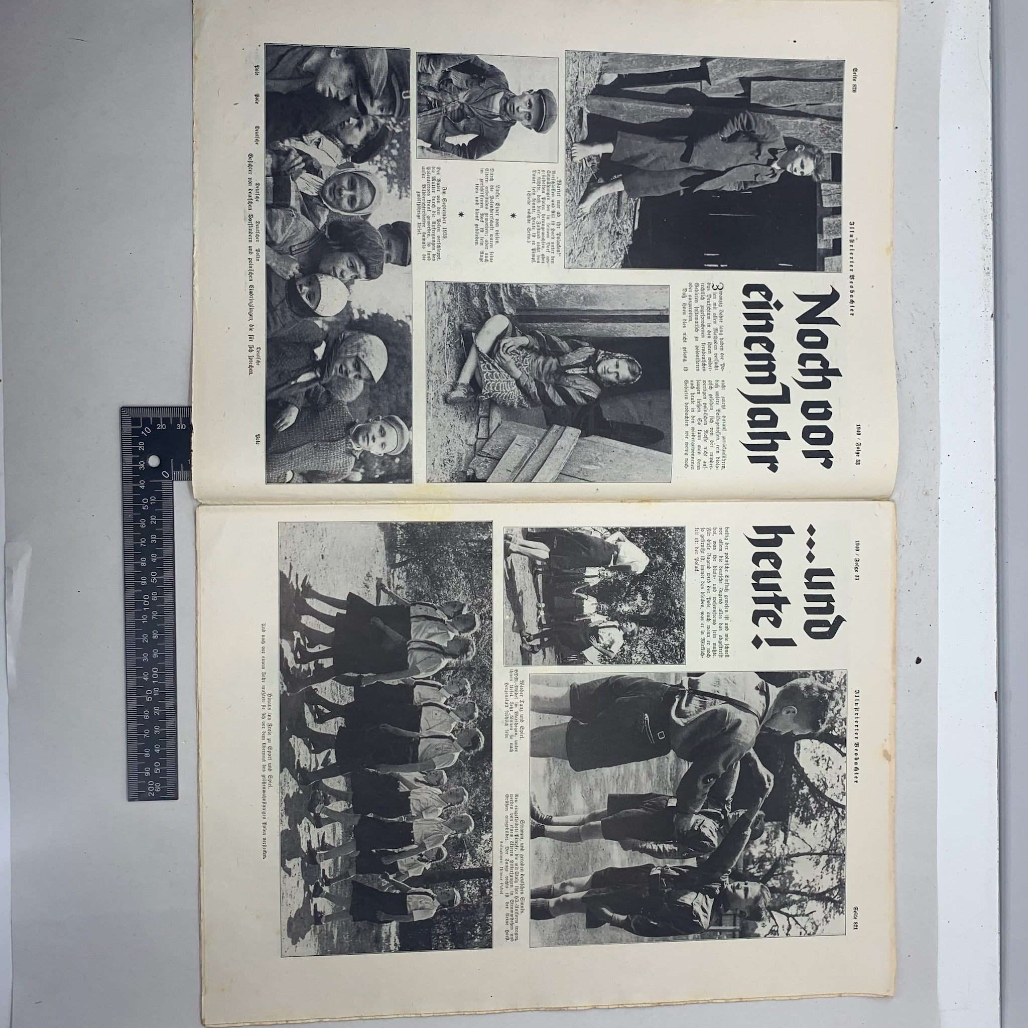 JB Juustrierter Beobachter NSDAP Magazine Original WW2 German - 15th August 1940 - The Militaria Shop