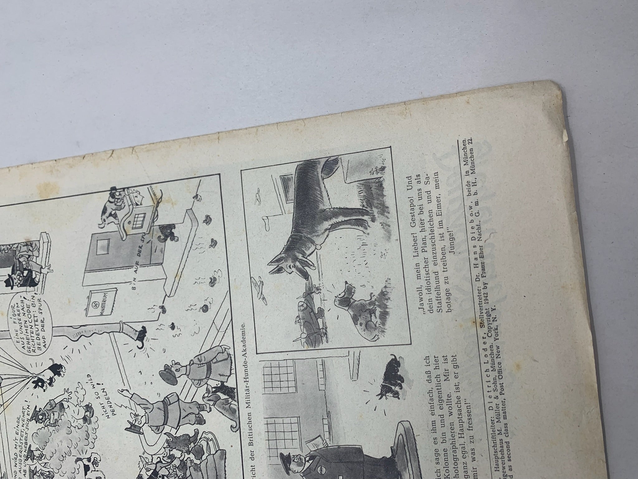 JB Juustrierter Beobachter NSDAP Magazine Original WW2 German - 15th January 1942 - The Militaria Shop