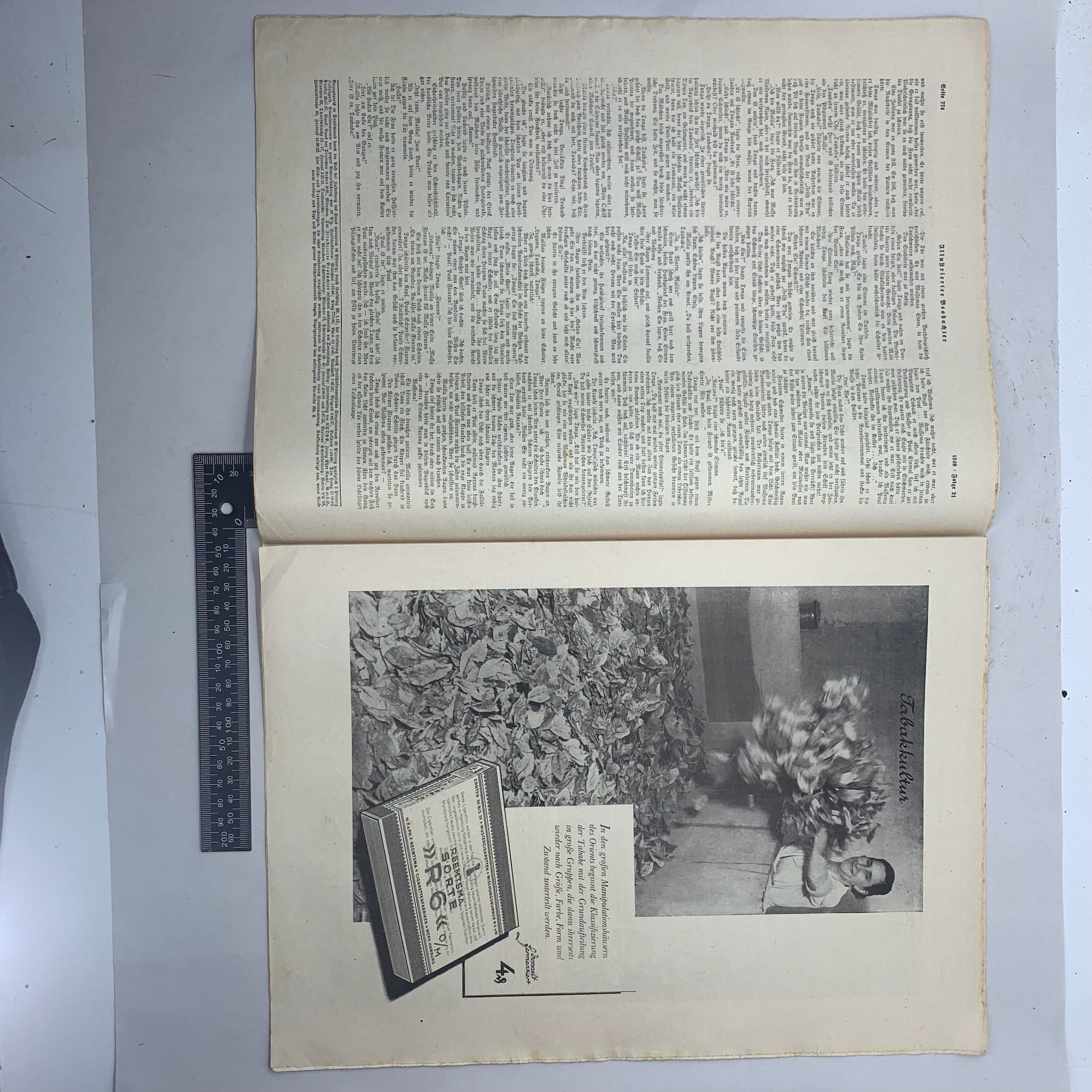 JB Juustrierter Beobachter NSDAP Magazine Original WW2 German - 1st August 1940 - The Militaria Shop