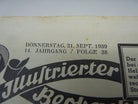 JB Juustrierter Beobachter NSDAP Magazine Original WW2 German - 21st September 1939 - The Militaria Shop