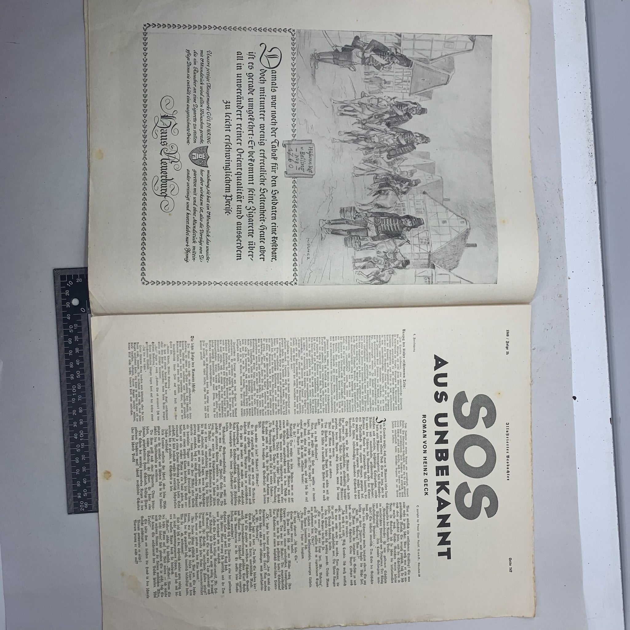 JB Juustrierter Beobachter NSDAP Magazine Original WW2 German - 25th July 1940 - The Militaria Shop